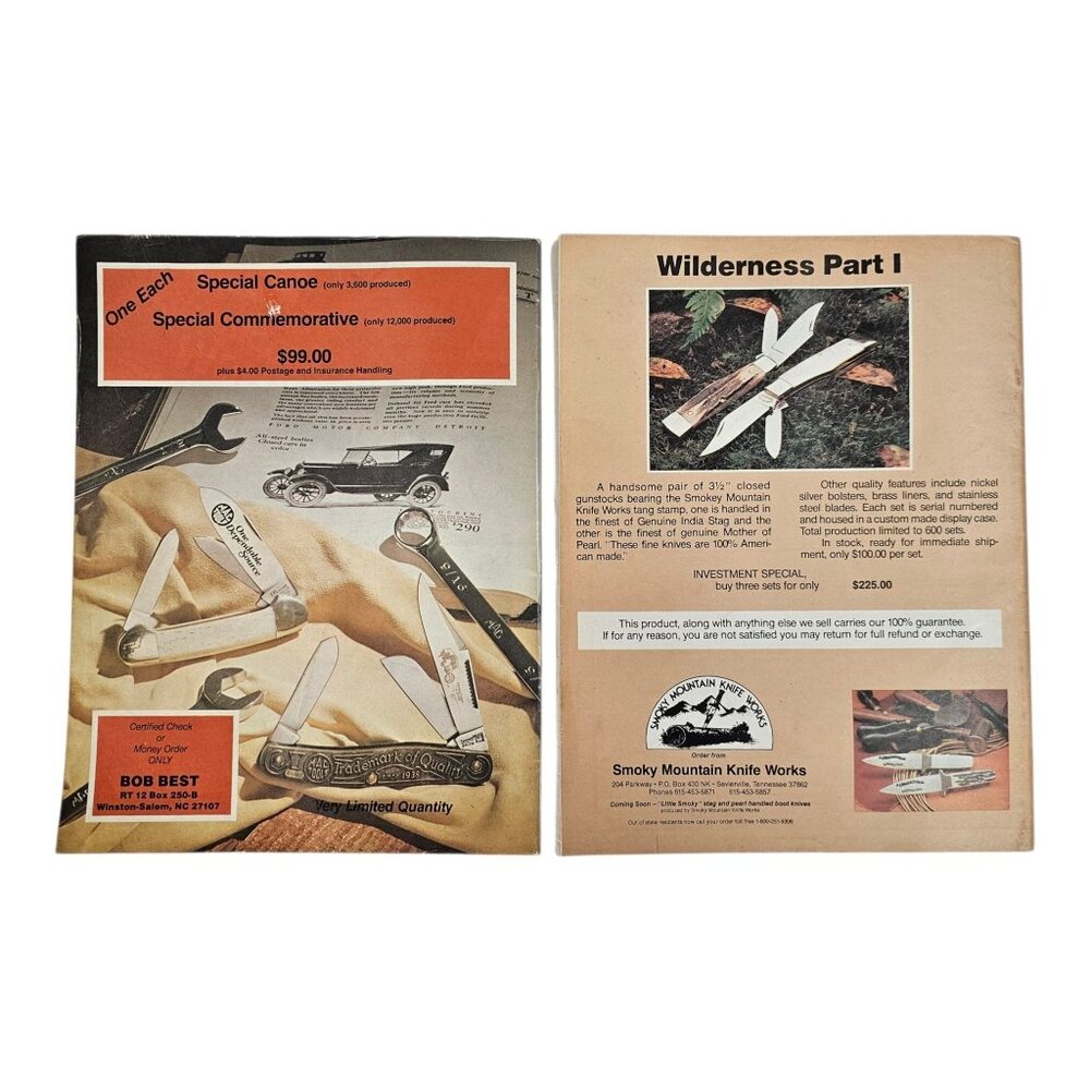 National Knife Collector 9 Magazines Mar - Sept Nov - Dec Vintage 1980 Editions - Picture 5 of 11